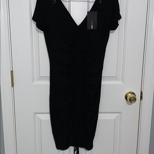 Mini ruched dress